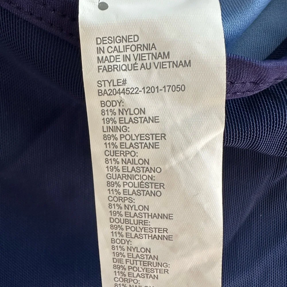 Fabletics Blue Sports Bra